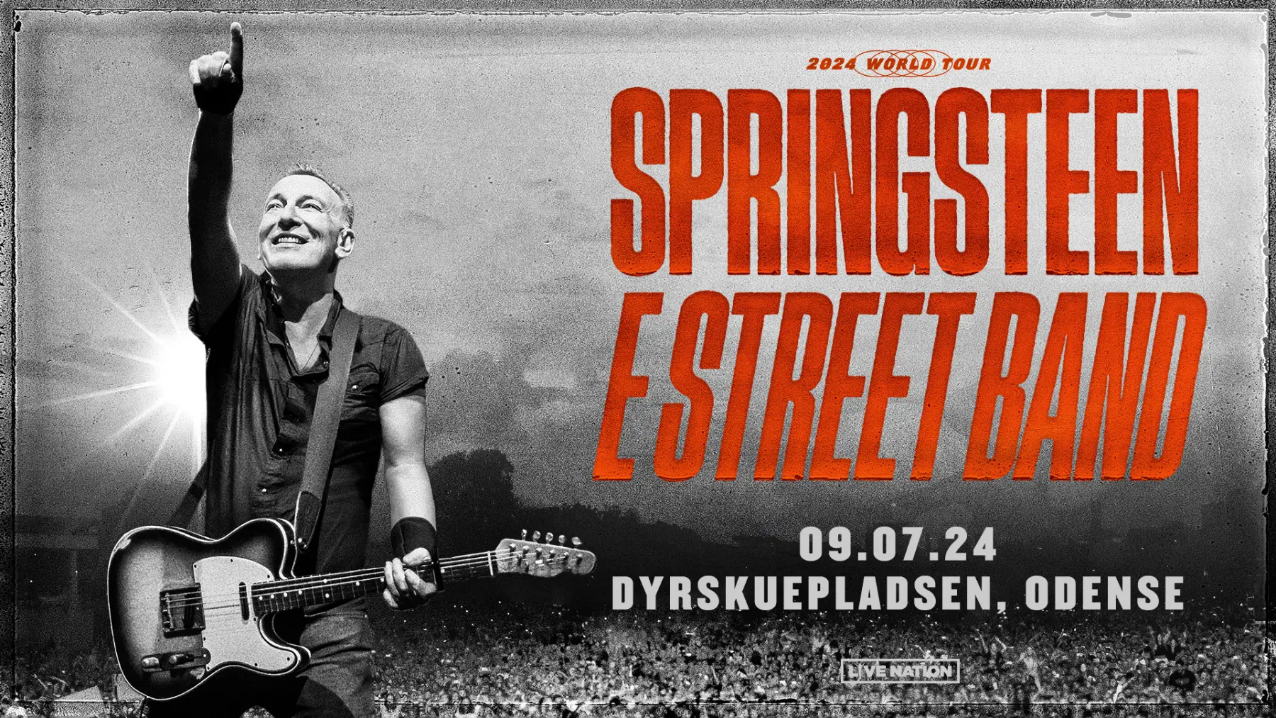 Bruce Springsteen i Odense den 9. juli